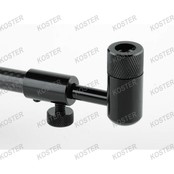 Carbon Hardware Buzzerbar 3 Rods Tele Lengte: 35-50 cm.