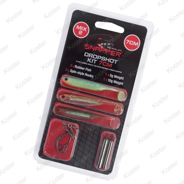 Snapper Drop Shot Mix Kit  5cm Snapper Drop Shot Mix Kit  5cm