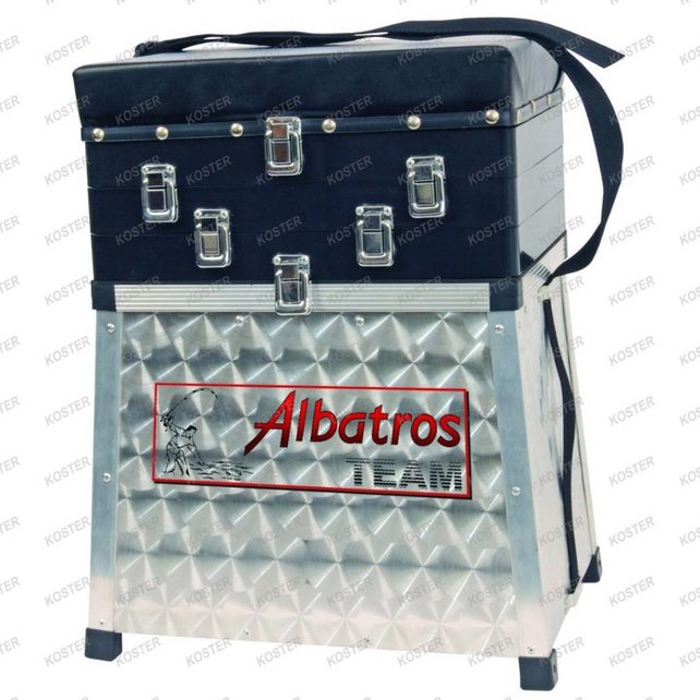 Zitmand Aluminium 3 Ladig-ABS