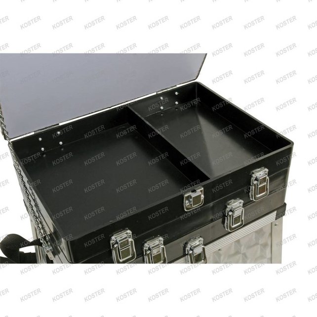 Zitmand Aluminium 3 Ladig-ABS