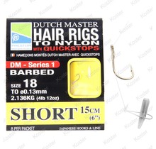 Dutch Master Hair Rigs Serie 1 "Short"