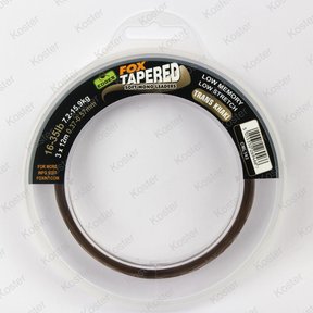 Tapered Soft Mono Leaders 3x 12 Mtr.