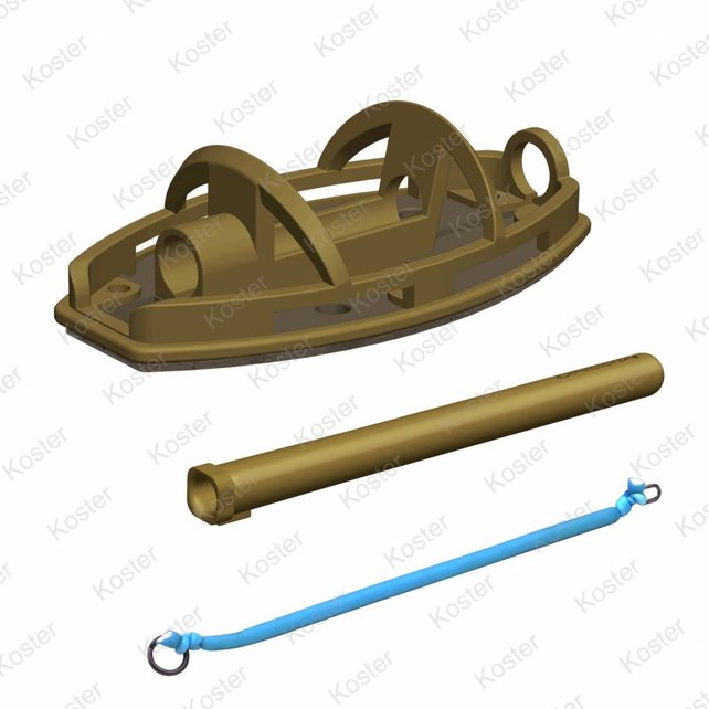 Method Feeder Elastic