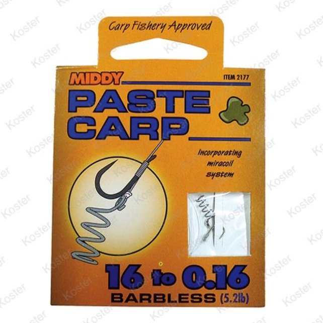 Paste Carp rig Barbless Paste Carp rig Barbless