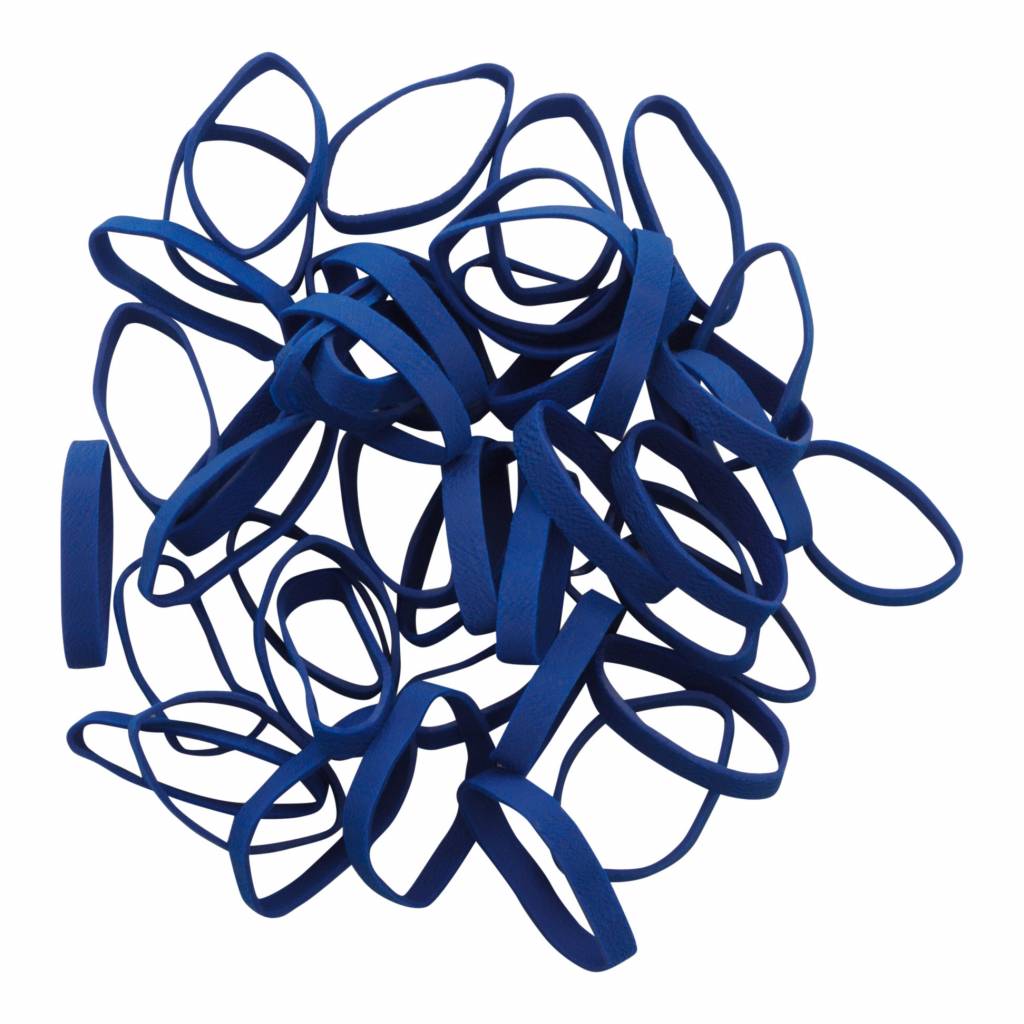 Dark blue D.21 Dark blue elastic band Length 140 mm, width 20 mm