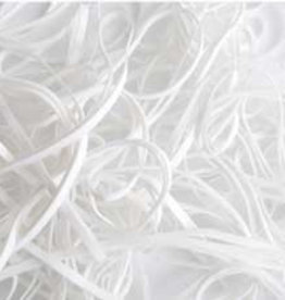 17 Sale! White elastic band Length 140 mm, 6 mm width