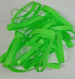 O.15 Fluorescent elastic Green L. 140 mm, Width 2 mm
