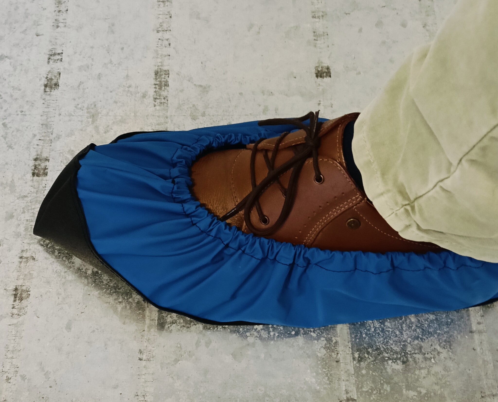 sc.03 Shoe-cover Large Blauw