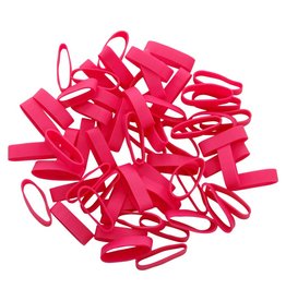 Pink B.08 Roze elastiek Lengte 90 mm, Breedte 2 mm