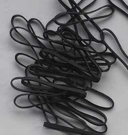 16 Sale! Black elastic band sLength 140 mm, Width 4 mm
