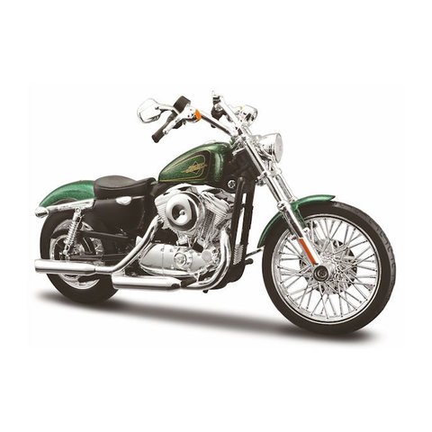 Modelmotor Harley-Davidson XL1200V Seventy Two 2012 groen 1:12