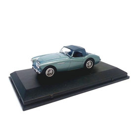 Oxford Diecast Austin Healey 100 BN1 blue metallic - Model car1:43