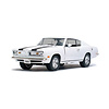 Model car Plymouth Barracuda 1:18 white 1969 | Lucky Diecast