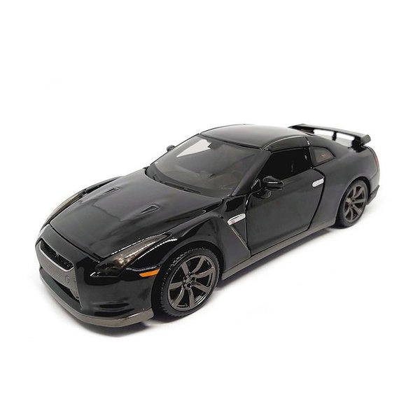 Model car Nissan GT-R (R35) 1:24 black 2009 | Maisto