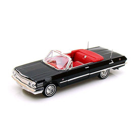 Welly Chevrolet Impala 1963 schwarz - Modellauto 1:24