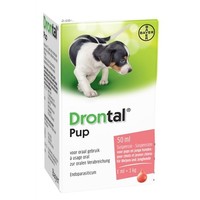 Drontal Vloeibare Ontworming voor Pups en Jonge Honden | 50 ml | Vanaf 2 Weken
