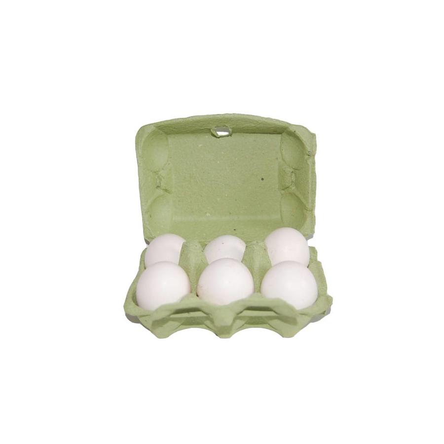 Groene eierdoosjes voor L kippeneieren