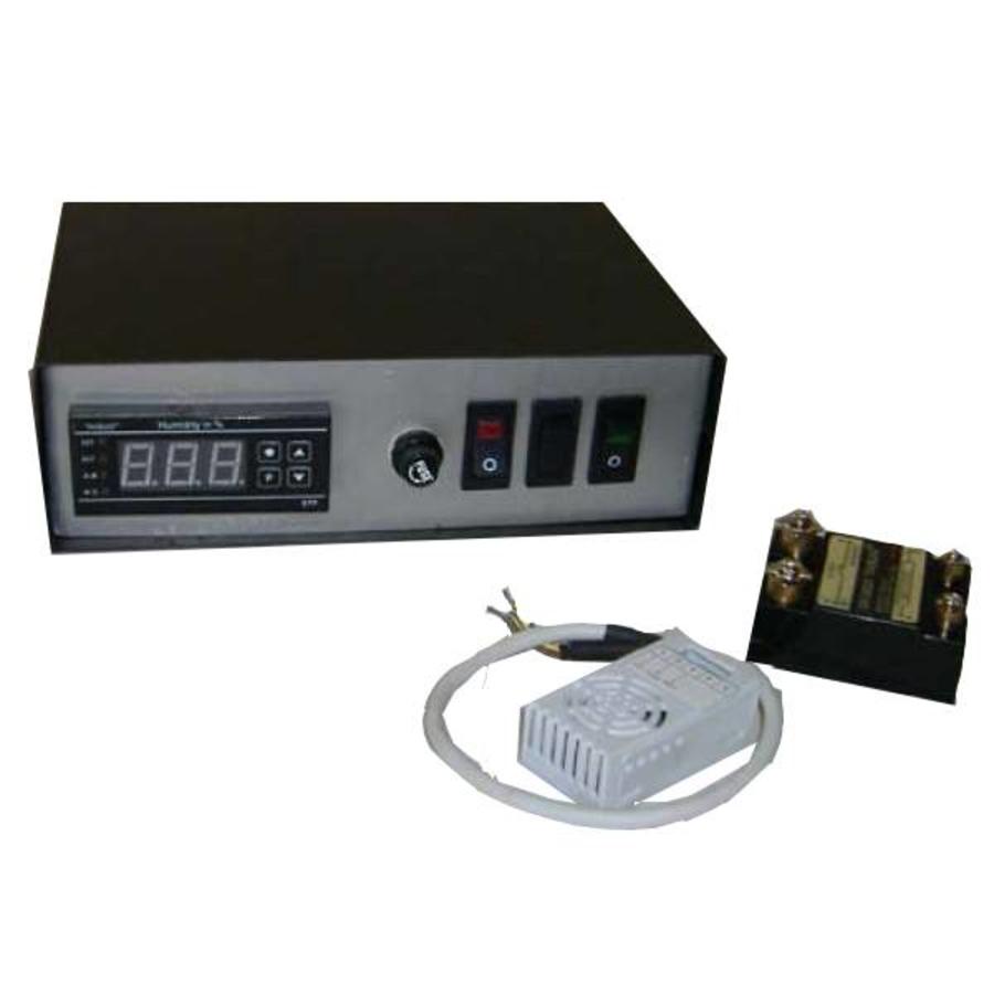 Digitale inbouw hygrostaat met behuizing voor broedmachines