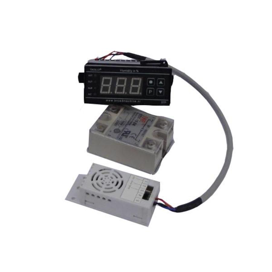 Digitale inbouw hygrostaat STP321 met 25A SSR en Pt100 sensor