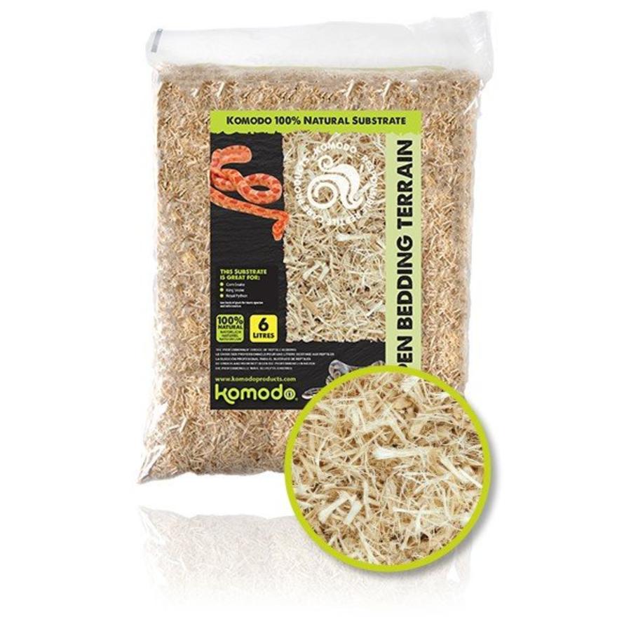 Aspen bodembedekking 12 liter | stofarme bodembedekking voor terrarium en slangen