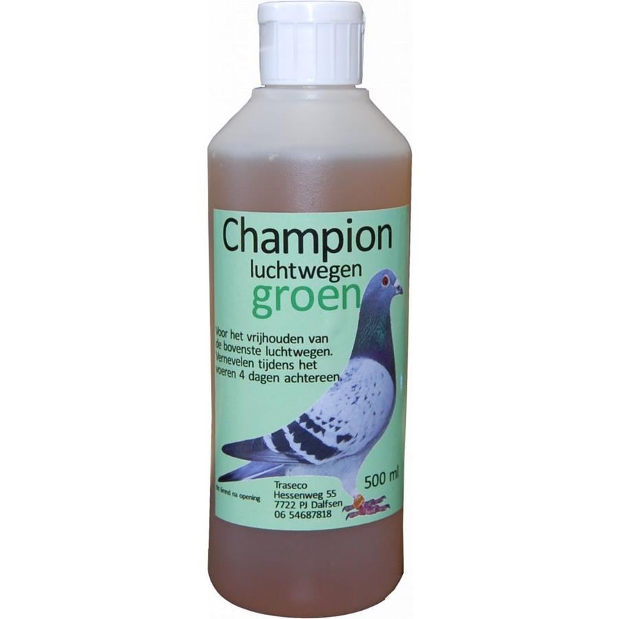 Champion luchtwegen groen