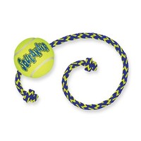 Air Squeaker Tennis Ball met touw