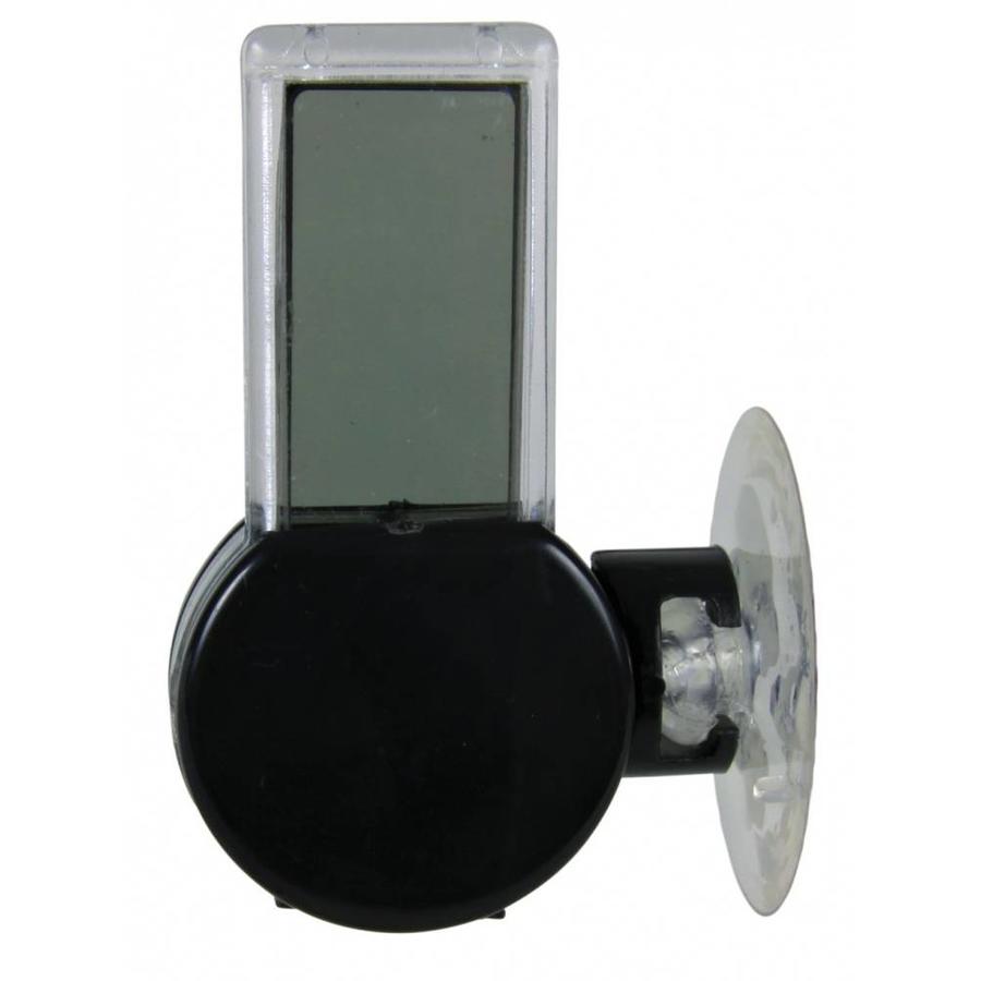 Digitale thermo-/hygrometer 3x6 cm voor terrariumklimaat