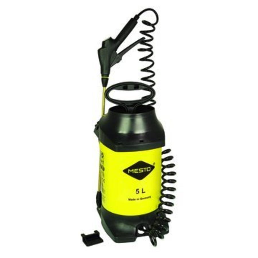 Professionele drukspuit 5 liter met manometer en spiraalslang