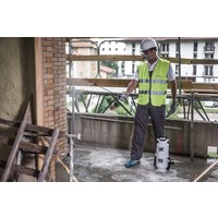 Professionele zuurbestendige rugdrukspuit 12 liter met FPM afdichtingen en 36 cm glasvezellans
