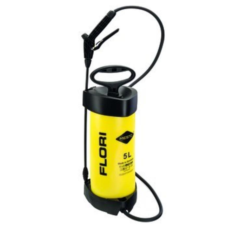 Flori drukspuit 5 liter met manometer en 50 cm spuitlans