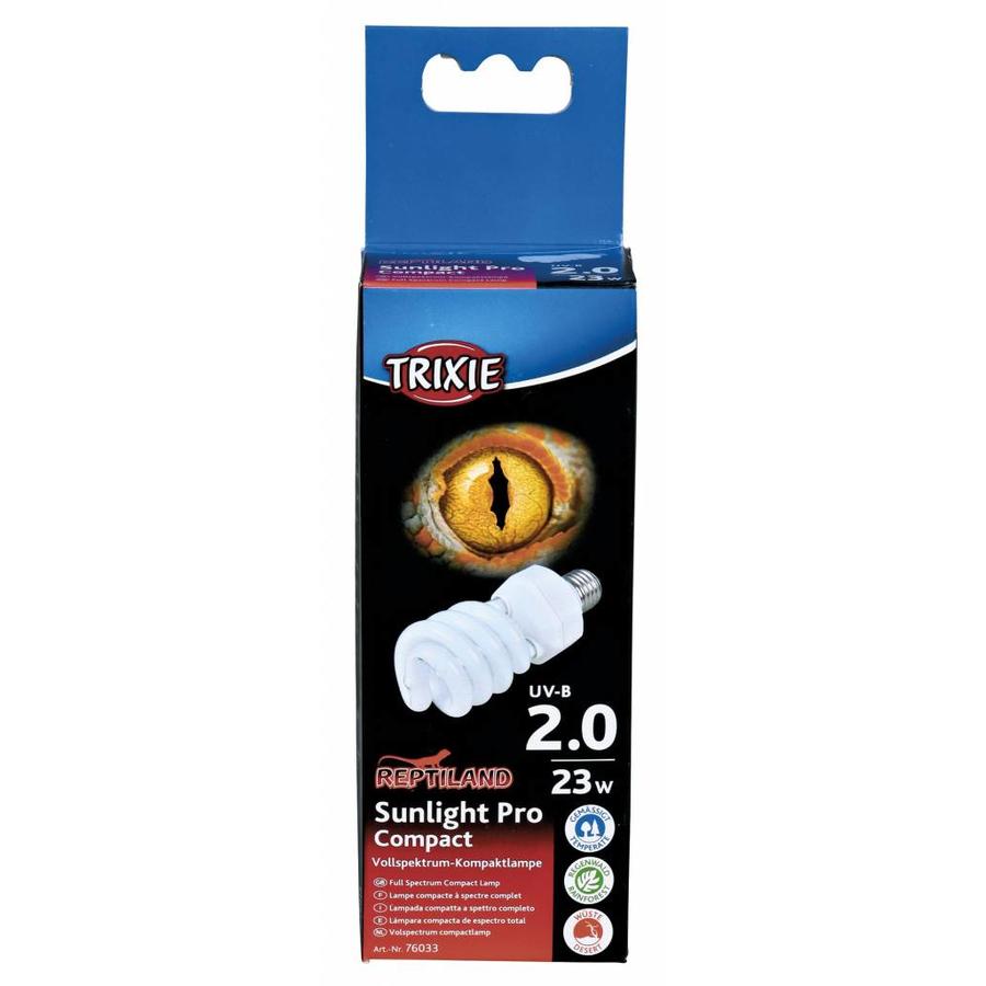 Sunlight Pro Compact 2.0 UVB daglichtlamp 23W E27 voor terraria