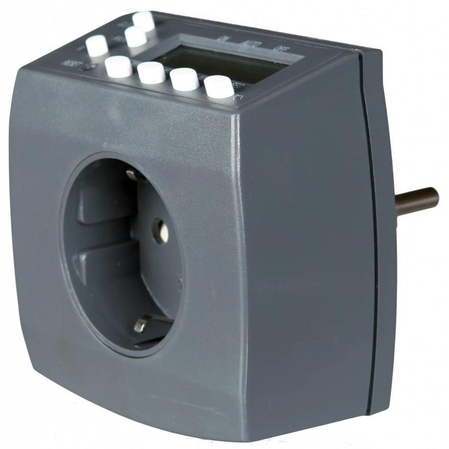 Digitale tijdschakelklok terrarium met secondefunctie 7x7 cm