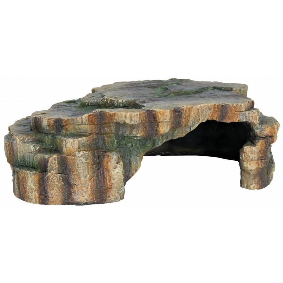 Reptielen-schuilplaats regenwoud-look S | M | L terrariumgrot
