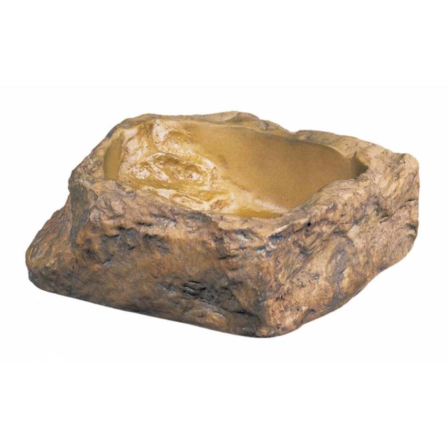 Waterschaal voor reptielen met trapje en antibacteriële coating – verkrijgbaar in S, M, L en XL