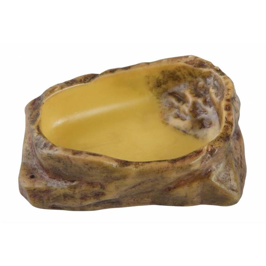 Waterschaal voor reptielen met trapje en antibacteriële coating – verkrijgbaar in S, M, L en XL