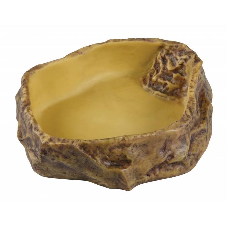 Waterschaal voor reptielen met trapje en antibacteriële coating – verkrijgbaar in S, M, L en XL