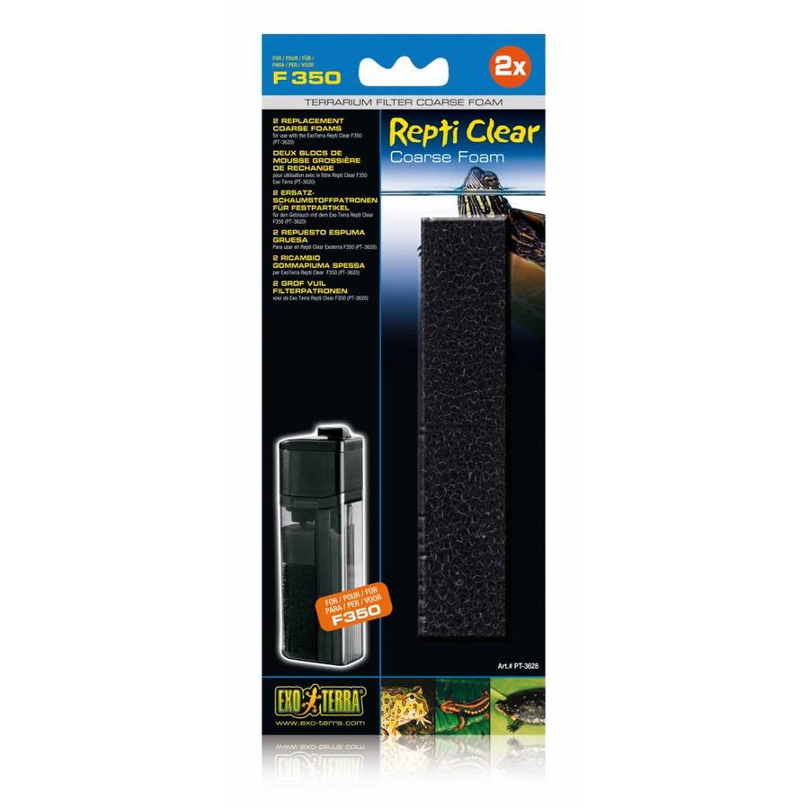 Repti Clear grof vuil filterpatronen F250|F350 | schuimfilter 2 stuks
