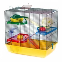 Hamsterkooi Teddy 2 Gigant met drie verdiepingen en accessoires