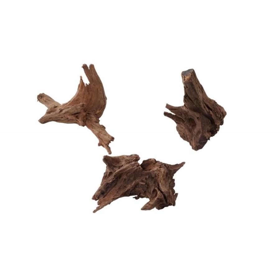 Mango hout worteldecoratie | natuurlijke decoratie voor aquarium en terrarium