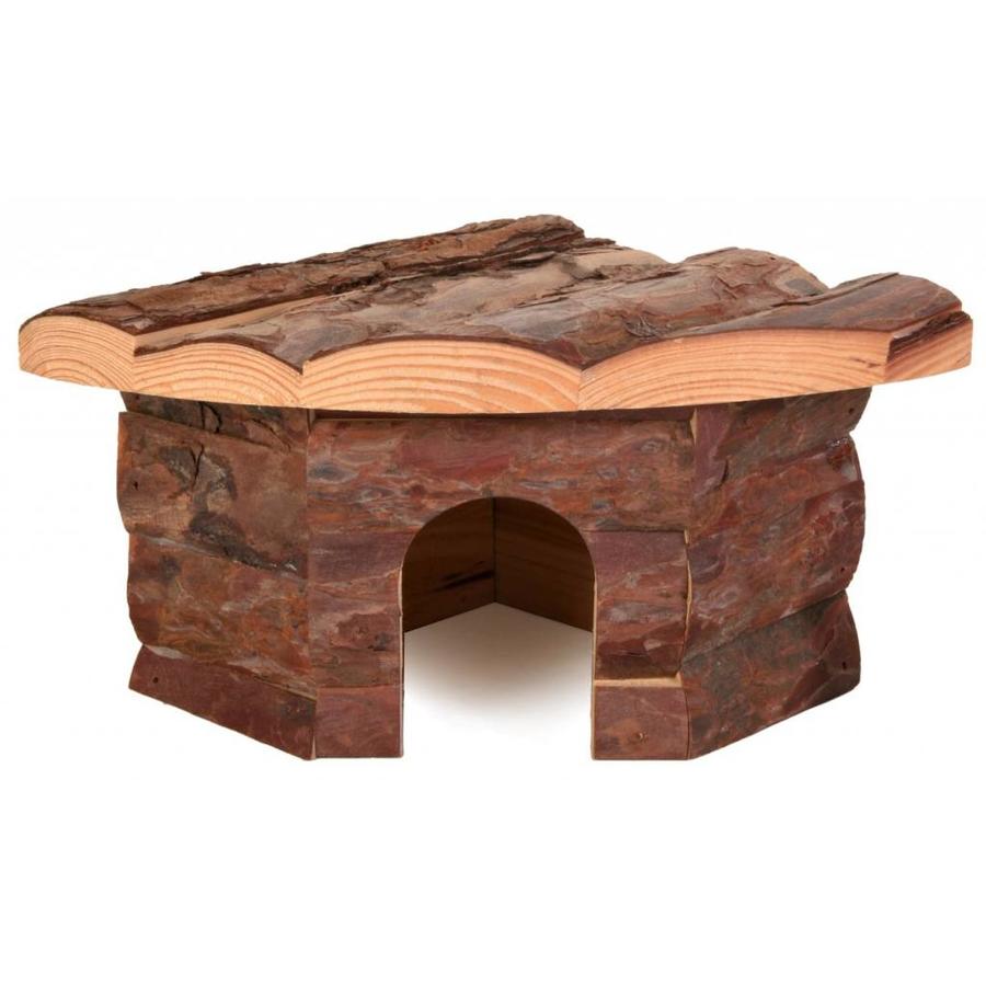 Hoekhuisje Jesper | houten hoekschuilhuis | 4 maten