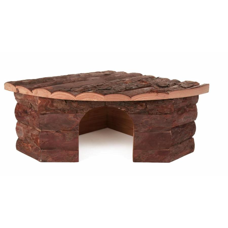 Hoekhuisje Jesper | houten hoekschuilhuis | 4 maten