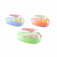 Schildpadbak met eiland | kunststof tartarium 52 x 38 x 24 cm