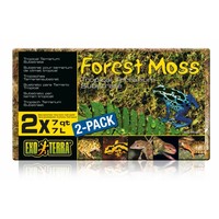 Forest Moss Terrariumsubstraat 2-pack | 2x7L natuurlijk mos voor tropische terraria
