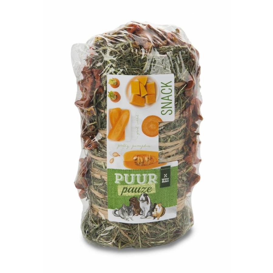 Puur pauze hooirol wortel & pompoen 200 gram