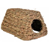 Grashuis 18 x 13 x 28 cm | natuurlijke schuilplaats voor knaagdieren en terrarium