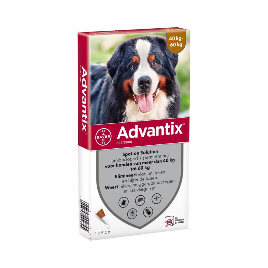 Advantix Spot on hond 4 pipetten