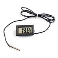 Digitale thermometer zwart