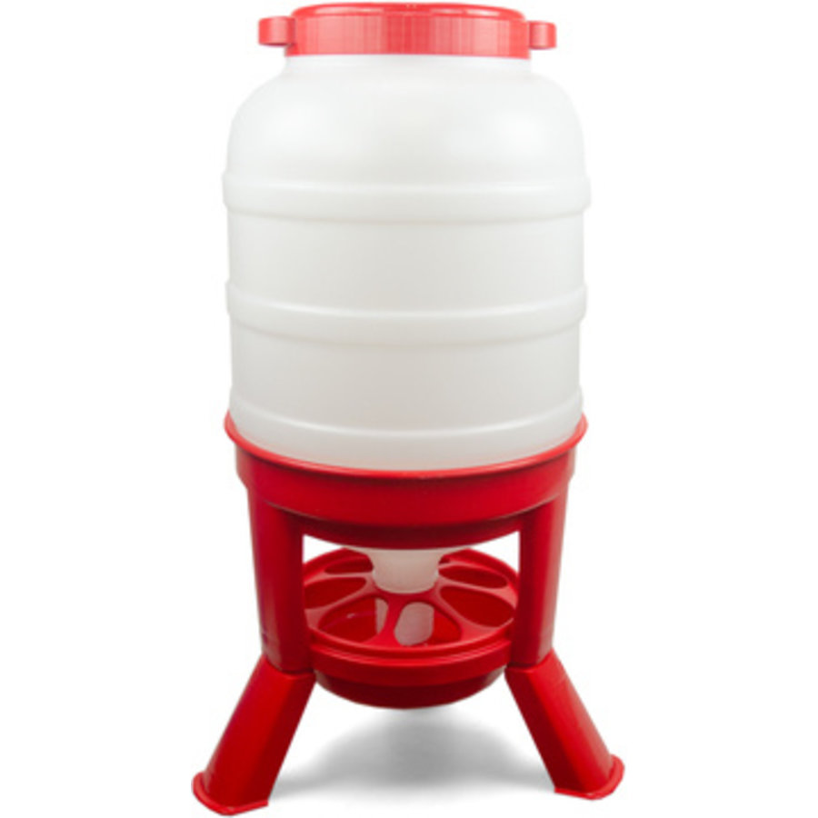 Voertoren 40 liter rood