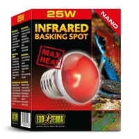 Infrared Basking Spot NANO 25W | Infrarood warmtelamp voor terrarium | 24-uurs warmtebron