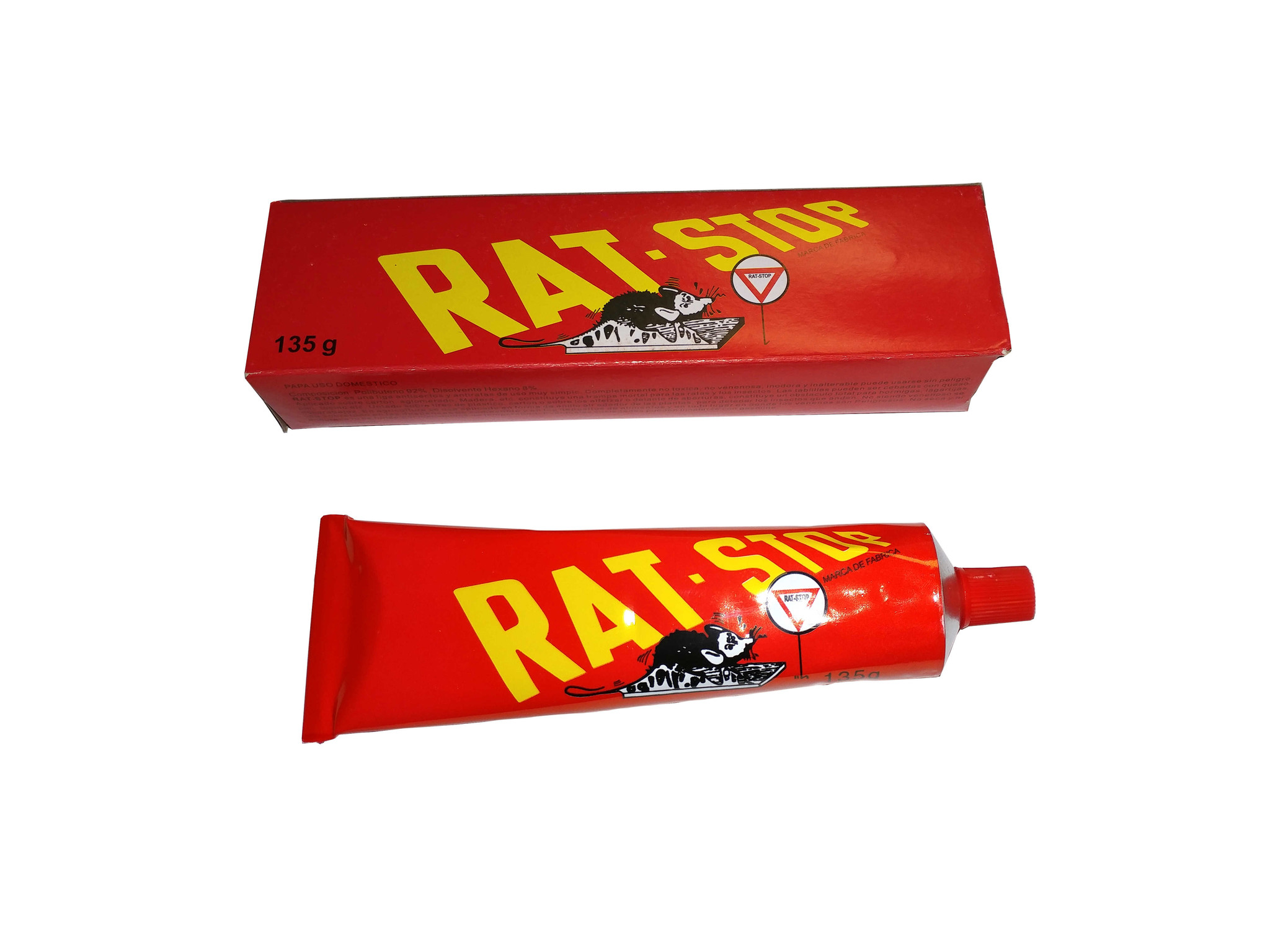 Rat-Stop muizen- en rattenlijmtube 135 gram